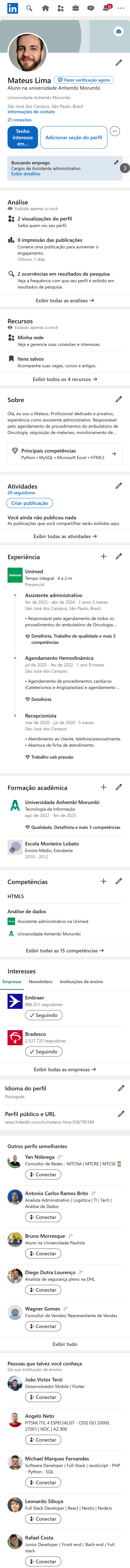 Tela Linkedin